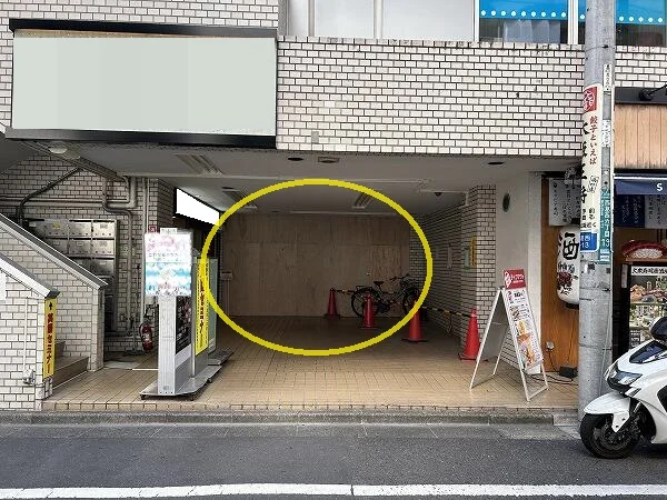 西葛西のスケルトン物件の外観