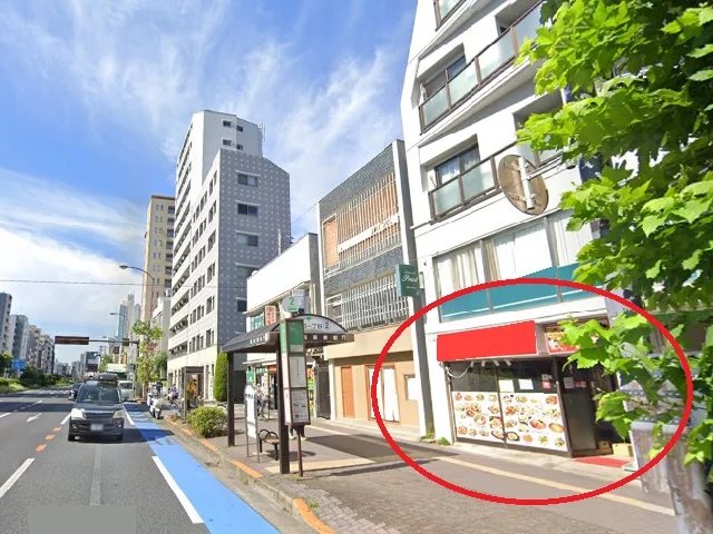 千石のスケルトン物件の外観