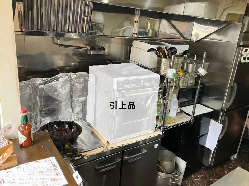 中野新橋の居抜き店舗の厨房