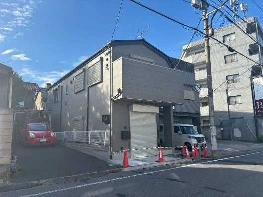 光が丘のスケルトン店舗物件の外観