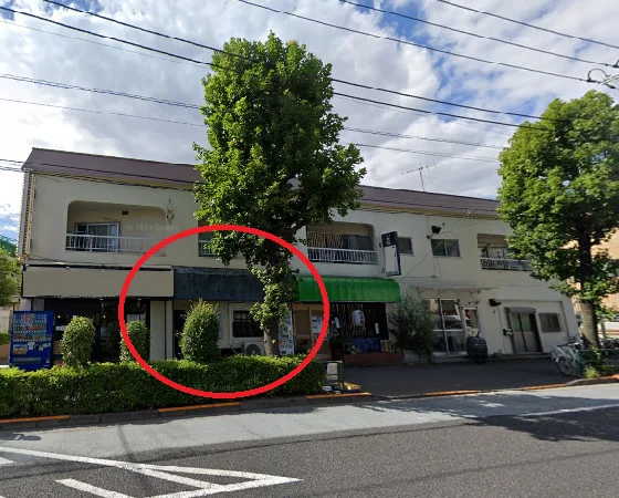 船堀のスケルトン物件の外観