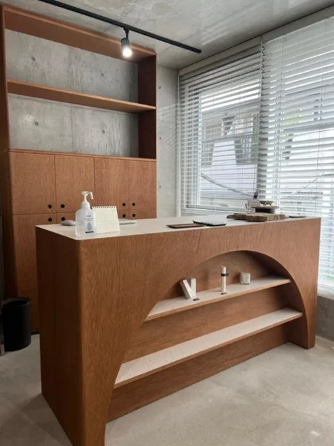 エステの居抜き物件の内装