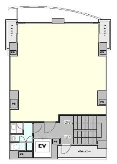 相模大野のスケルトン物件の平面図