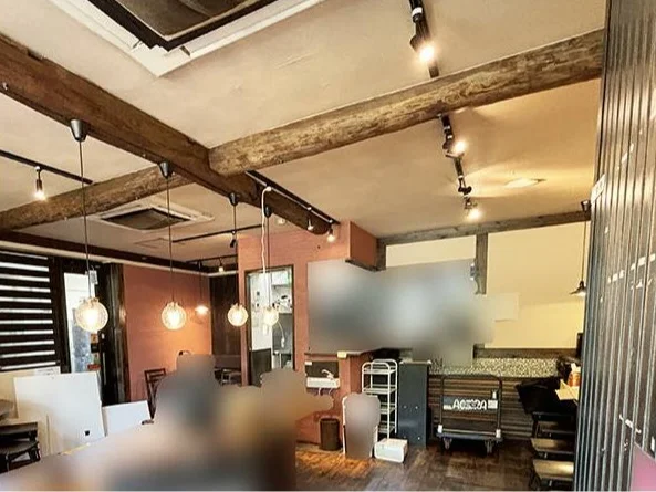 山手の居抜き店舗の内装