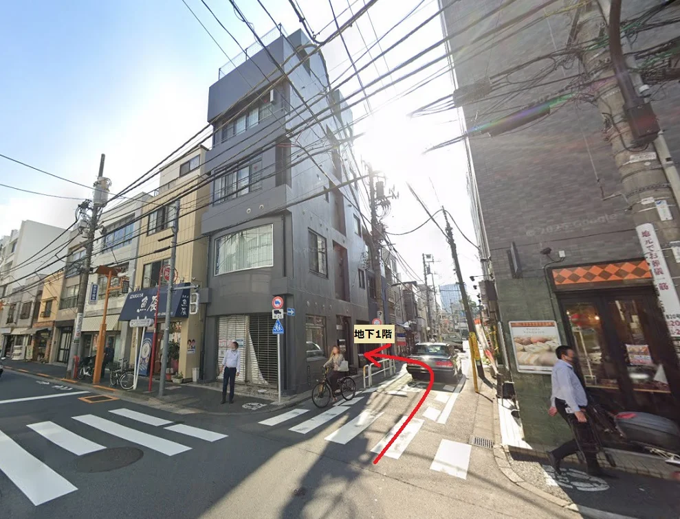 貸店舗(スケルトン)の外観