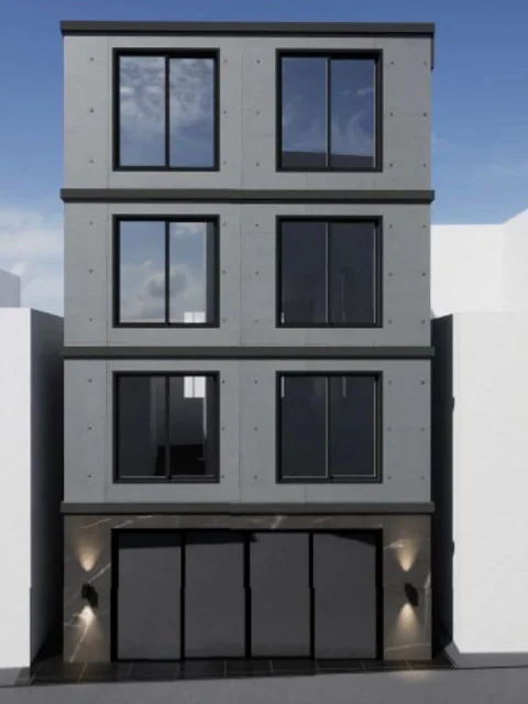 貸店舗(スケルトン)の外観