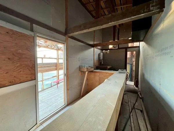 焼肉屋の居抜き物件の内装