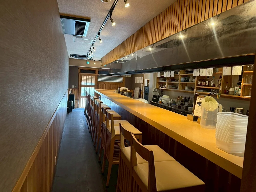 中村橋の居抜き店舗の内装