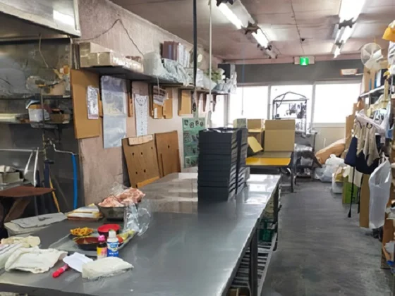 川崎の居抜き店舗の内装