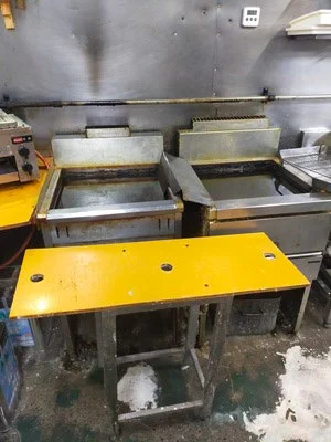 川崎のセントラルキッチン居抜きの内装