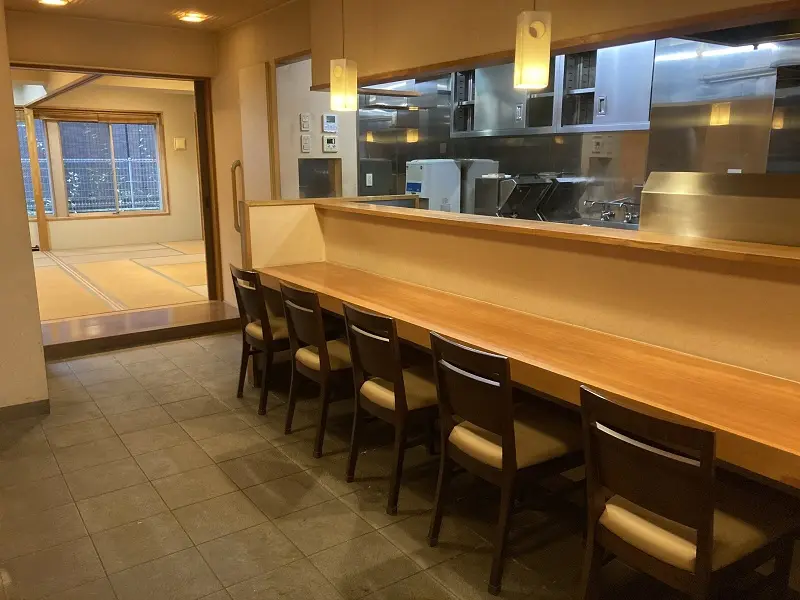 行徳の居抜き店舗の内装