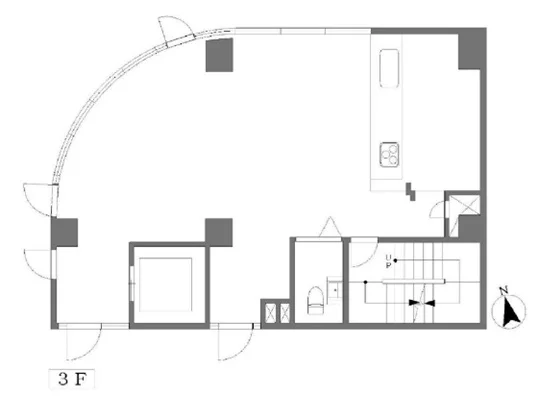 尾山台のその他居抜きの平面図
