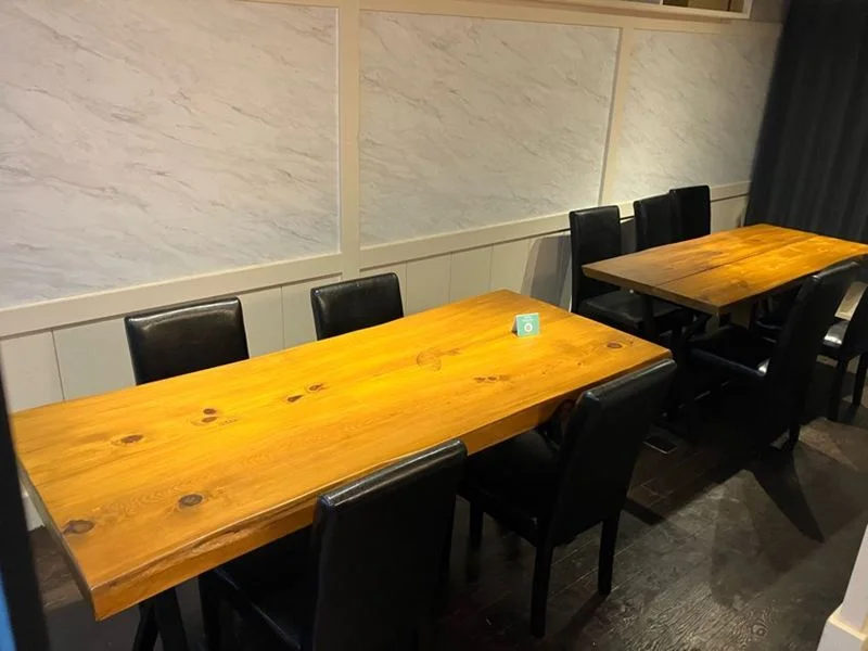 月島の焼肉屋居抜きの内装