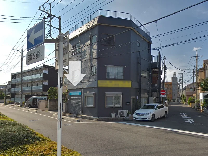 貸店舗(事務所仕様)の外観