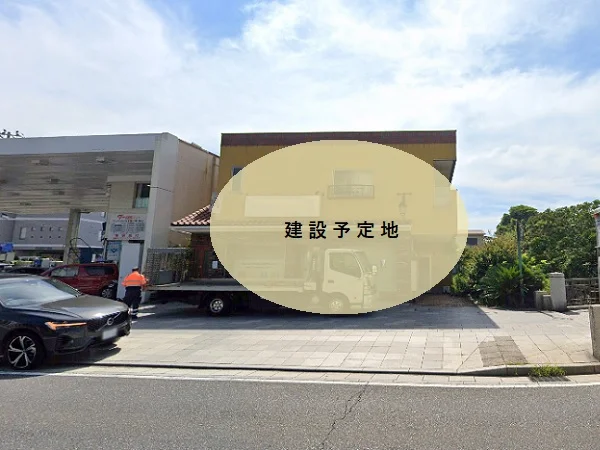 貸店舗(スケルトン)の外観