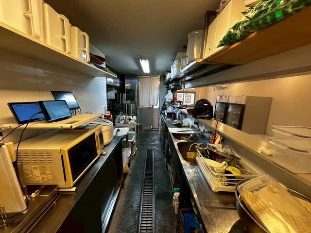 中村橋の韓国料理居抜きの厨房