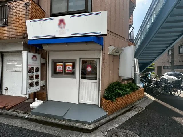 中村橋の韓国料理居抜きの外観