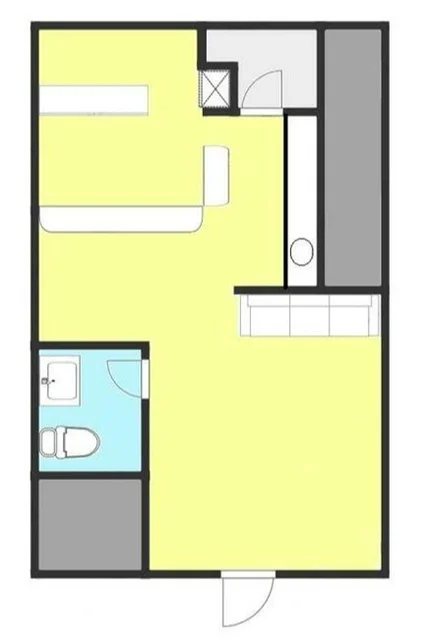 カフェ・喫茶店の居抜き物件の平面図
