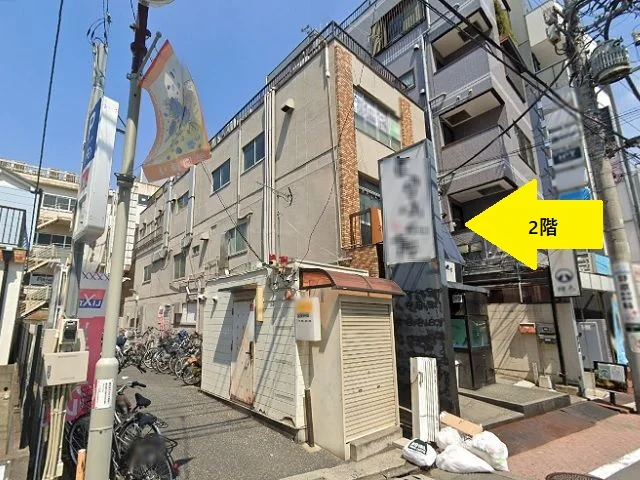 貸店舗(スケルトン)の外観