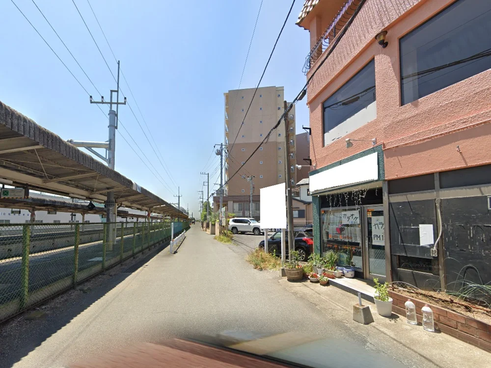 蓮田の居抜き店舗の外観