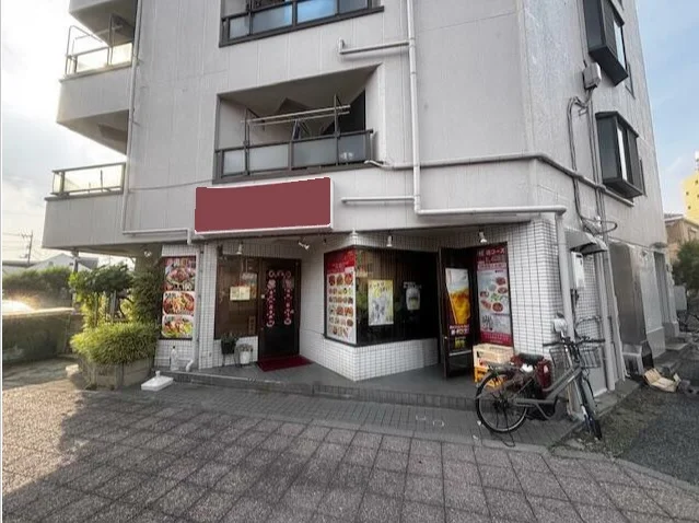 蕨の居抜き店舗の外観