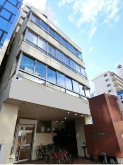 医院の居抜き物件の平面図