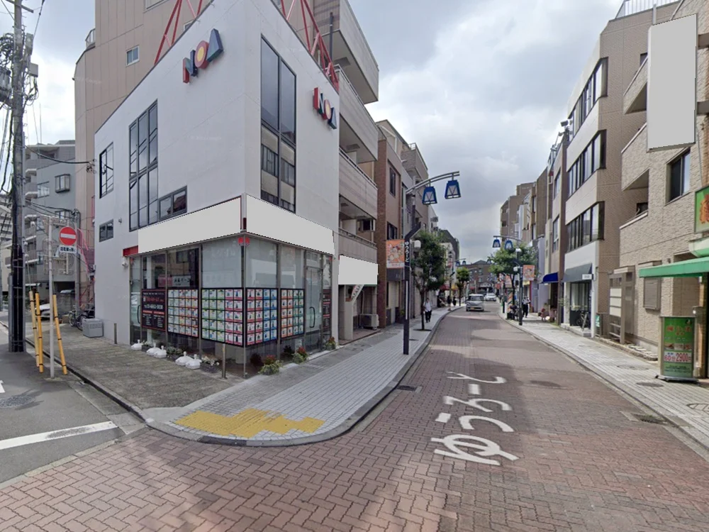 貸店舗(事務所仕様)の外観