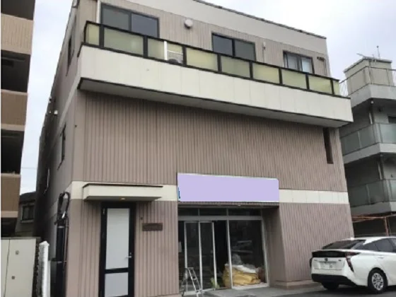 雑色のスケルトン物件の外観