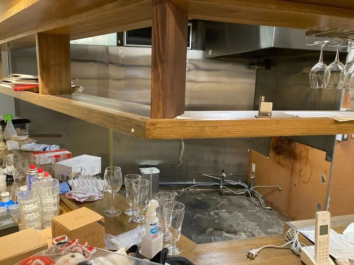 カフェ・喫茶店の居抜き物件の内装