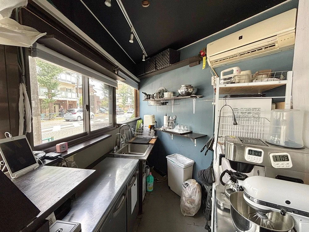 カフェ・喫茶店の居抜き物件の厨房