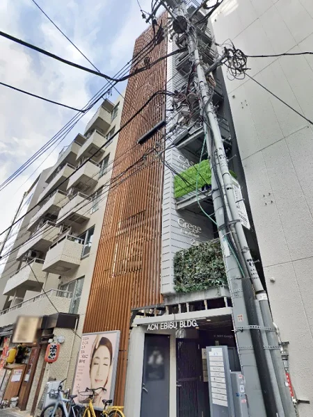 エステの居抜き物件の外観