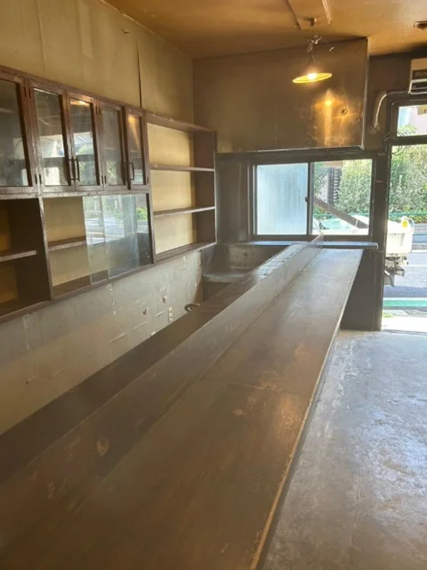 花小金井の居酒屋居抜きの内装