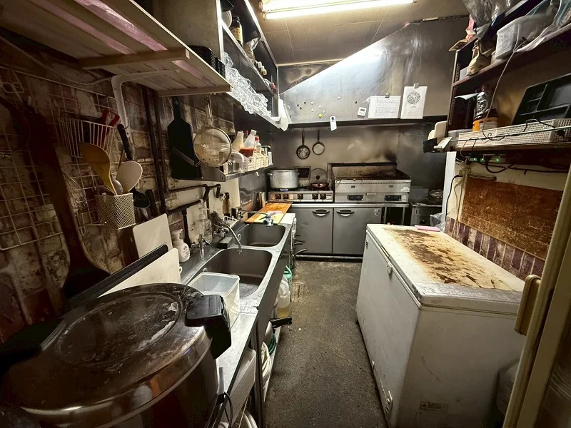 旗の台のセントラルキッチン居抜きの厨房