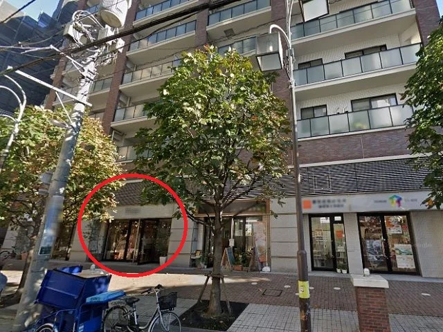 貸店舗(事務所仕様)の外観