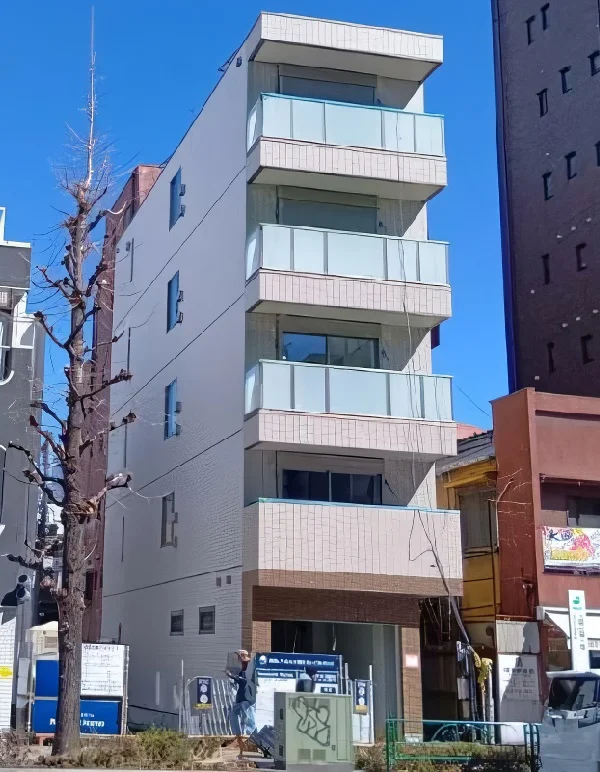 入谷のスケルトン物件の外観