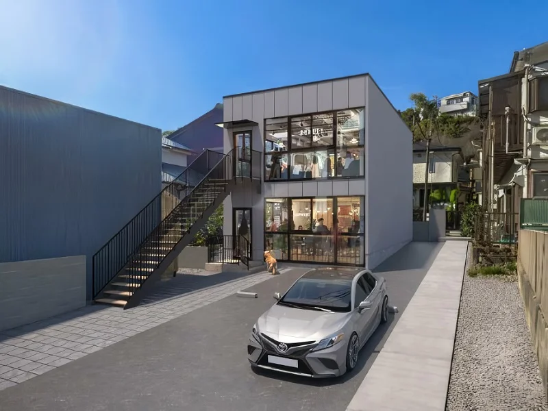 星川のスケルトン物件の外観