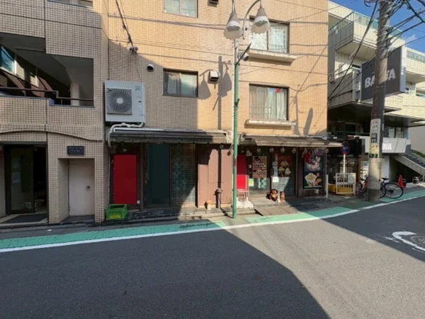 ラーメンの居抜き物件の外観