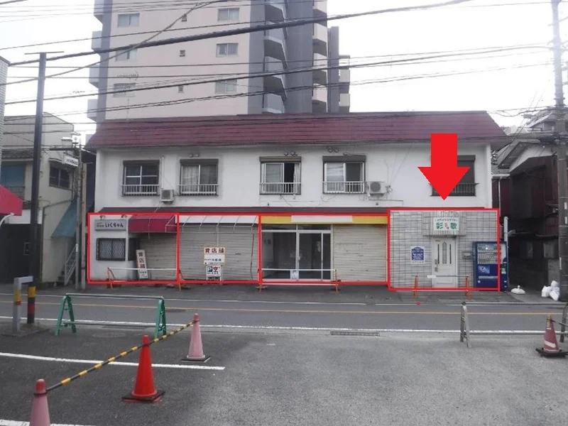 さがみ野のカフェ・喫茶店居抜きの外観