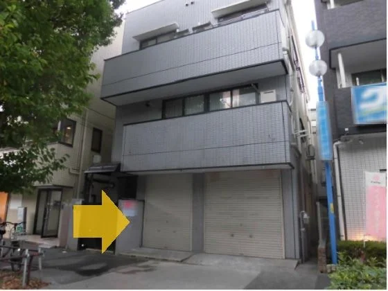 貸店舗(事務所仕様)の外観