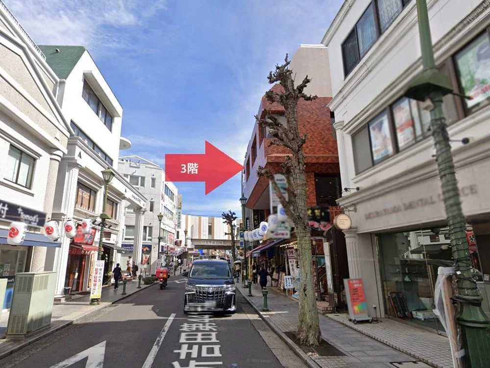 大倉山のスケルトン物件の外観