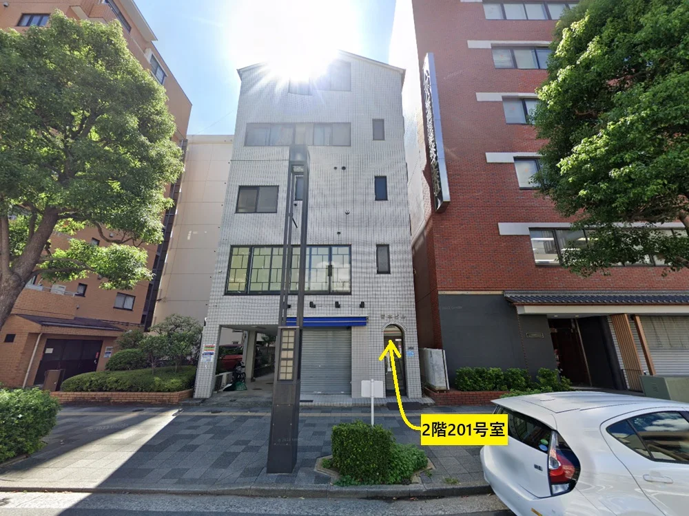 両国の事務所仕様店舗物件の外観