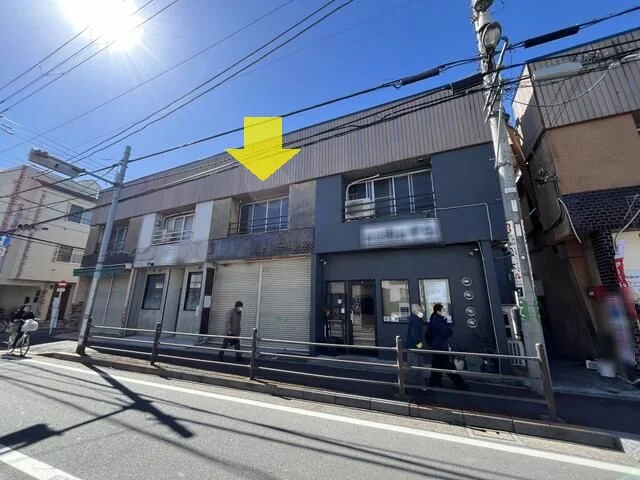 西新井のスケルトン店舗物件の外観