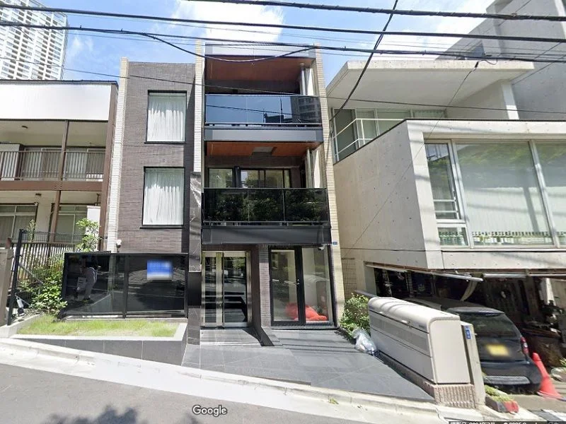 赤坂のスケルトン物件の外観