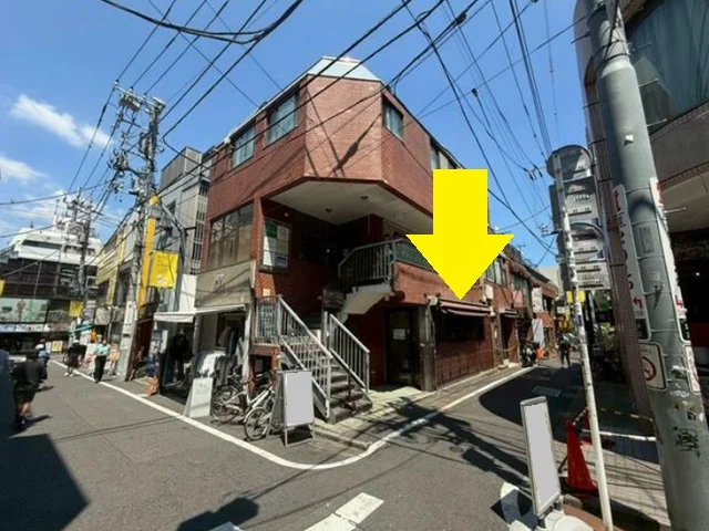 貸店舗(スケルトン)の外観