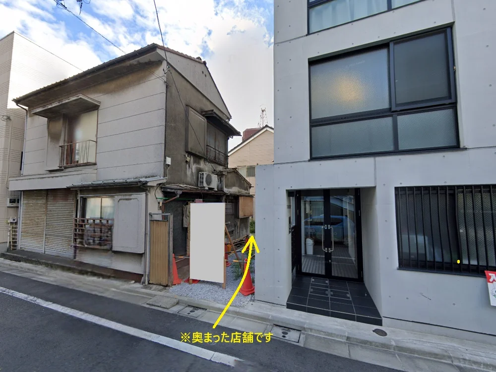 蒲田のリース店舗物件の外観