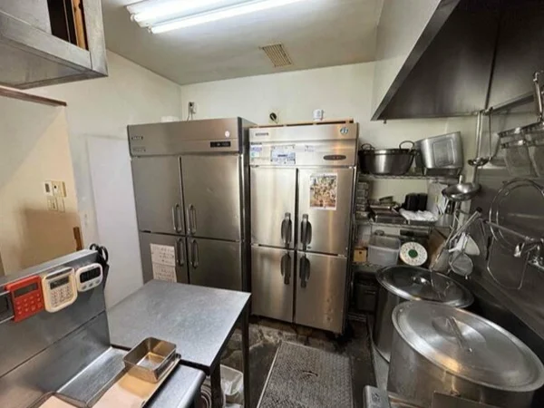 元町・中華街の居抜き店舗の厨房