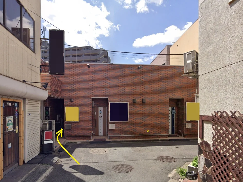 スナック・パブの居抜き物件の外観