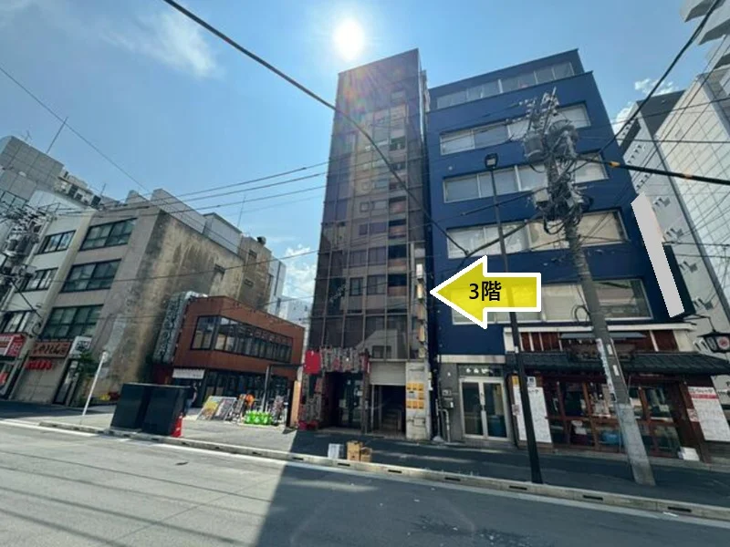 神田の事務所仕様物件の外観