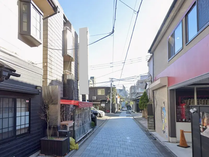 八王子のスナック・パブ居抜きの外観