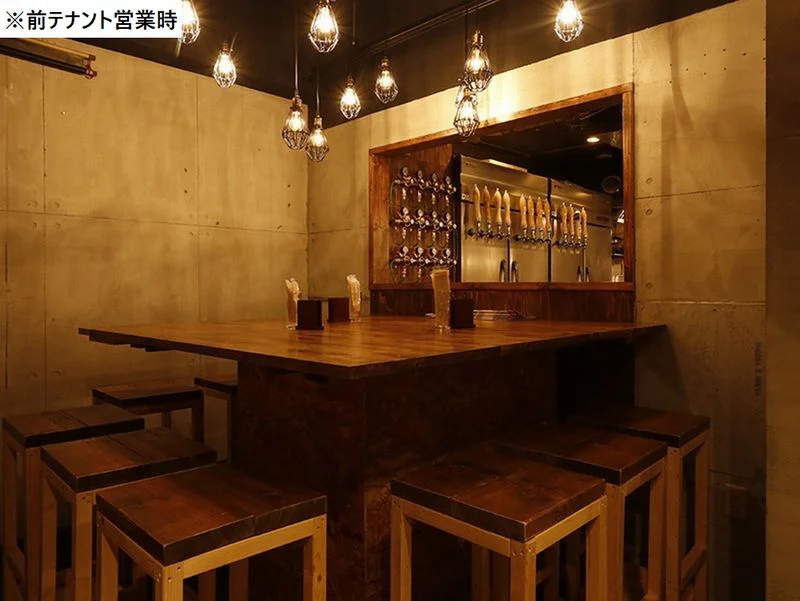 本郷三丁目の居抜き店舗の内装